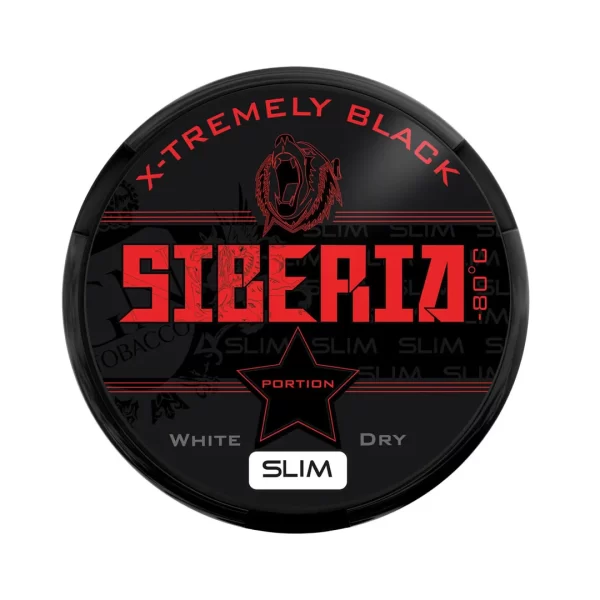 Siberia -80 ℃ X-tremely Black White Dry Slim