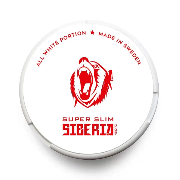 Siberia -80 ℃ All White Super Slim Nicotine